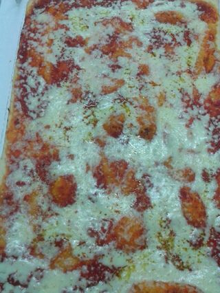 Pizza al trancio Margherita - 18 pezzi