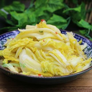 Pakchoi saltati piccanti 炝炒白菜