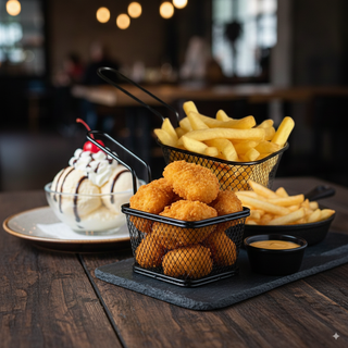 Nuggets Avec  Frites