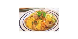 Omelette con pollo