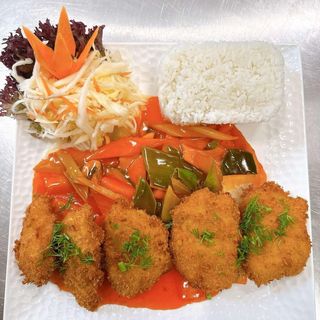 Ryba chrupiąca w sosie słodko-kwaśnym