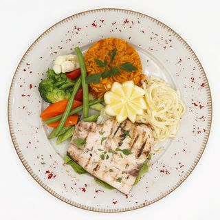 Plat Tranche D'espadon Grillé