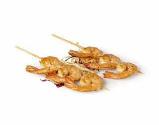 159. Spiedini di gamberi 3 pezzi