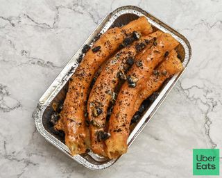 Ración de Porras con Crema Lotus y Oreo