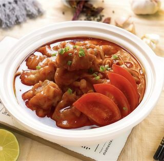 Guiso de tomate con ternera 番茄肥牛卷