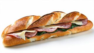 Panuozzo con spinaci, salsiccia e scamorza affumicata