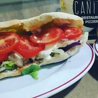 Bocadillo Vegetal De Pollo