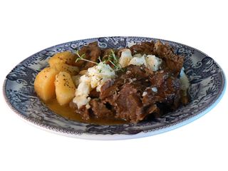 Juneći ribić na kajmaku