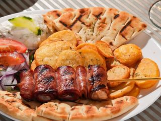 Soulvaki pui bacon mediu (420g)