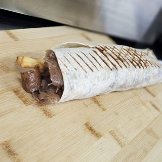 Rollo mały z frytkami wołowo-baranie