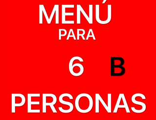 B (Para 6 Personas)