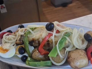 Posta Bacalhau Assado na Brasa