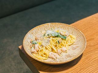 Паста з куркою та лісовими грибами (300g)