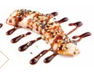 Nigiri sake flambeado 4pzs.