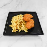 Cotolette e patatine fritte