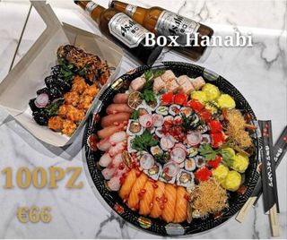 Sushi box hanabi 100 pezzi