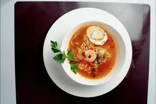 Рамен с морепродуктами