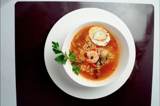 Рамен с морепродуктами