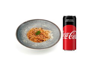 Bolognese + Coca-Cola Zero   0,33l