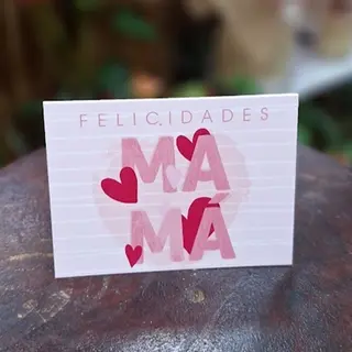 Tarjeta "Felicidades Mamá"