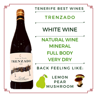 Vino Blanco seco cultivo unico de Tenerife