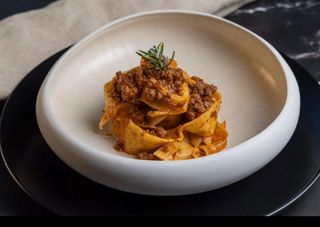 Pappardelle al ragù di cinghiale