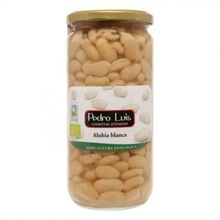 Alubia Blanca Cocida Ecológica Pedro Luis 425 Gr.
