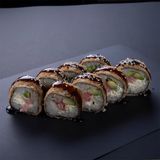 Maguro tempura hot roll