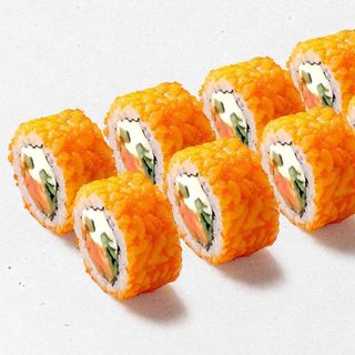 Філадельфія в масаго з лососем теріякі рол