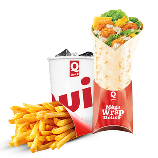 Menu Méga Wrap Chicken Délice