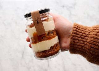 Bolo no pote Banoffee