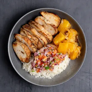 Pollo Parrillado con Piña Fit Asada