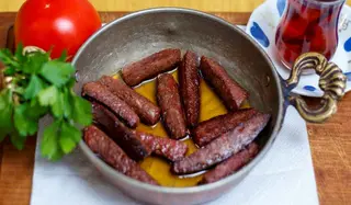 Sausage in the pan 