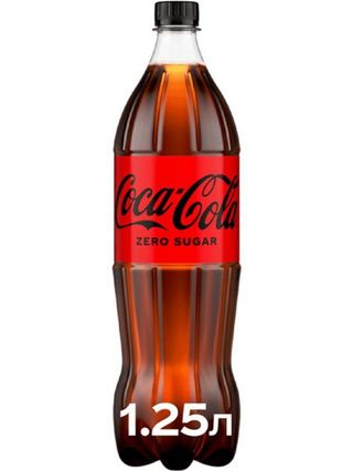 Напій Coca-Cola Zero 1,25 л