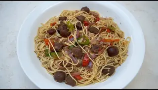 Spaghetti Rognon & Pain