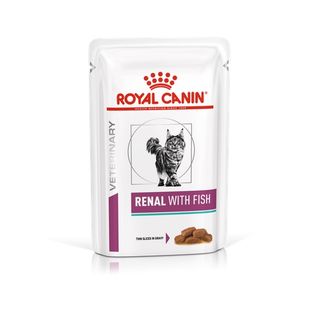 Роял пауч RENAL CAT FISH (шматочки у соусі) 85г