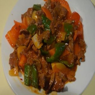 Ternera Con Salsa Curry