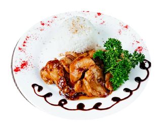 Куриное филе в соусе "Терияки" с рисом