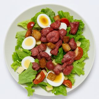 Salade Gésiers Au Poulet
