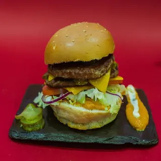 Hamburguesa De Ternera Doble