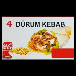 Menú Durum Kebab