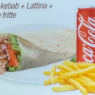 Piadina kebab menù