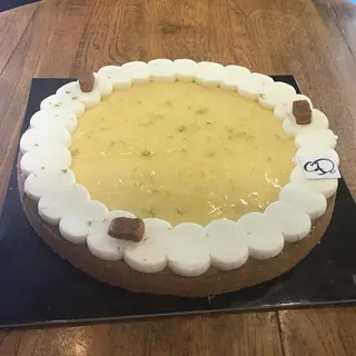 Tarta de limón / 4 personas