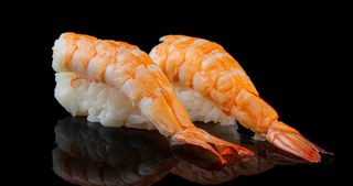 143. Nigiri gambero cotti 2 pezzi