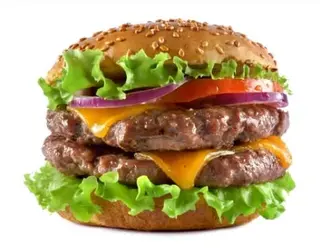 XXL Burger avec frites 