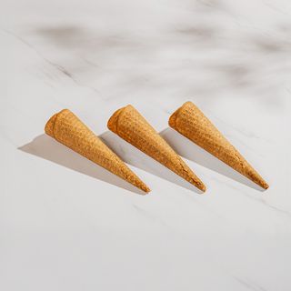Cono biscotto senza glutine vegano