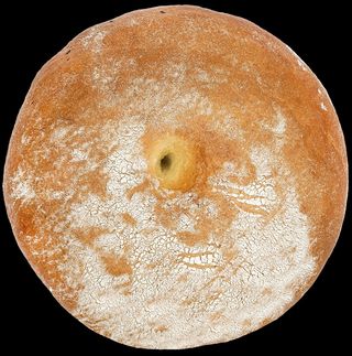 Білий круглий