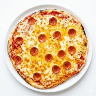 Pizza Mediana De Pepperoni (25 Cm.)