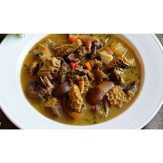 Assorted Peppersoup & Boiled Yam
