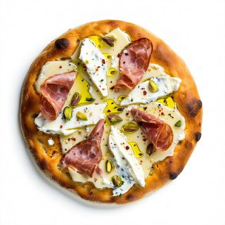 Pizza mortadella